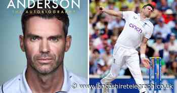 This is when you can meet cricketing great Jimmy Anderson in Blackburn