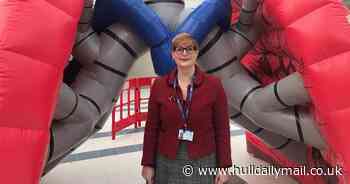 Giant inflatable lung to tour the region