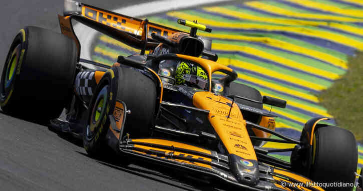 Formula 1, Norris vince la gara sprint del Brasile davanti a Piastri e Verstappen. Olandese penalizzato: 3° posto a Leclerc