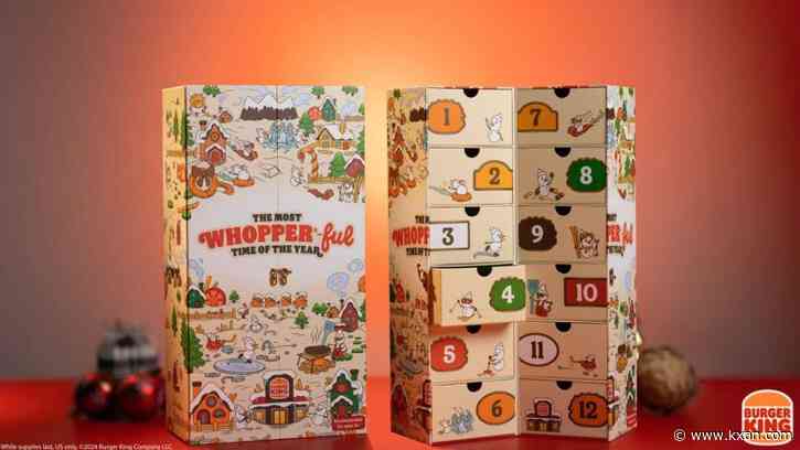Burger King releasing first-ever Advent calendar — how to get it