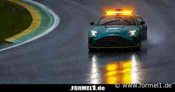 Wegen starker Regenfälle: Formel-1-Qualifying in Brasilien erst am Sonntag