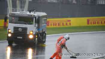 Unwetter stoppt Formel 1: Qualifikation abgesagt