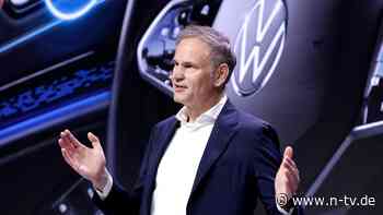 Umfangreicher Einspar-Katalog: So will VW-Boss Blume die "Kosten massiv runter" drücken