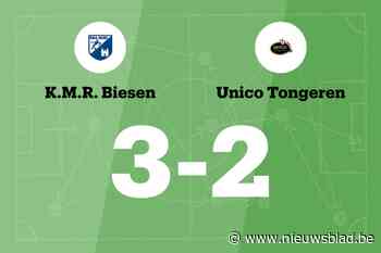 KMR Biesen B wint dankzij één goal verschil van Unico Tongeren B