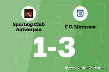 Sporting Club Antwerpen kan zegereeks van FC Merksem B niet stoppen
