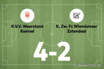 Jamar scoort drie keer voor Koersel B in wedstrijd tegen Wiemismeer