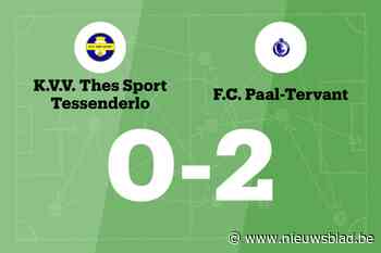 Paal-Tervant te sterk voor THES Sport B