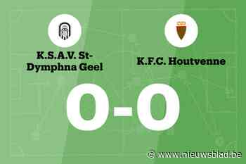 Doelpuntloos gelijkspel tussen Sint-Dimpna en Houtvenne