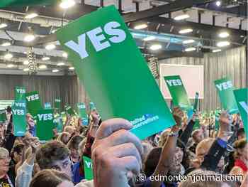 Alberta UCP members approve resolutions for broader bill of rights, tougher transgender policy