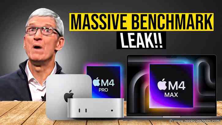 Apple M4 Max Benchmarks Leak: Insane Performance Revealed!