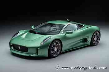 Jaguar C-X75 Recreated By Callum