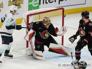 TAKEAWAYS: Anton Forsberg shuts door as Ottawa Senators down Seattle Kraken