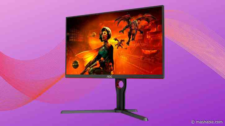 Save 15% on this gaming-friendly monitor from AOC