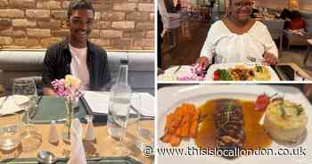 ‘I went to No. 8 restaurant in Cheam - it should be No. 1'