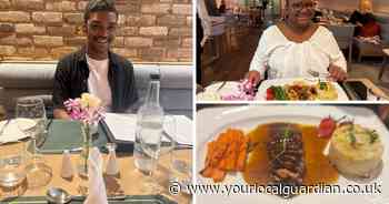 ‘I went to No. 8 restaurant in Cheam - it should be No. 1'