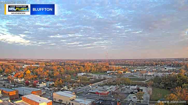 Warming up for the new week with some chances for rain