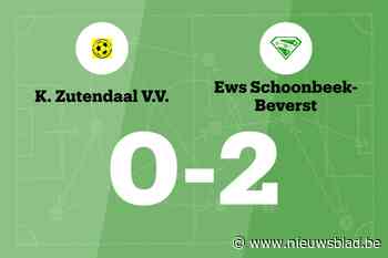 Schoonbeek-Beverst B wint bij Zutendaal VV B