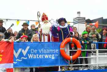 Honderden Wijnegemse kinderen zien al op Allerzielen Sinterklaas Albertkanaal opvaren