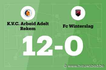 Rekem laat FC Winterslag kansloos