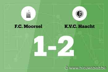 KVC Haacht B wint uit tegen Moorsel