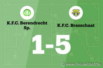 Brasschaat wint spektakelwedstrijd van Berendrecht