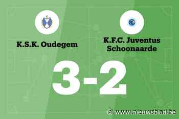 Ondanks achterstand bij rust wint KSK Oudegem van Juventus Schoonaarde B