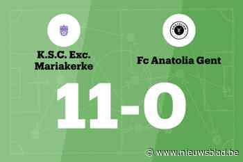 Excelsior Mariakerke laat FC Anatolia Gent B kansloos