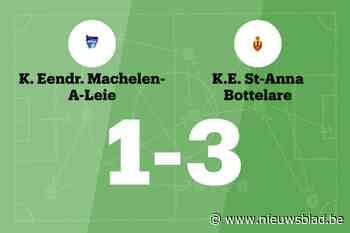 ESA Bottelare wint bij Eendracht Machelen-aan-de-Leie B