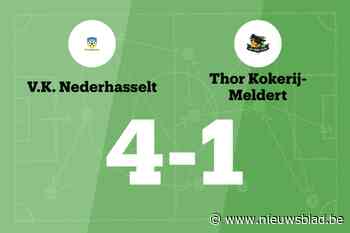 VK Nederhasselt zet ongeslagen reeks voort
