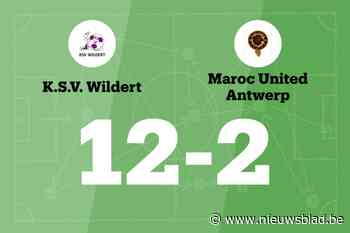 Zege voor Wildert thuis tegen Maroc United Antwerp B