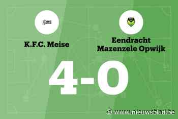 Van Den Boeynants leidt Meise naar zege tegen Mazenzele Opwijk B
