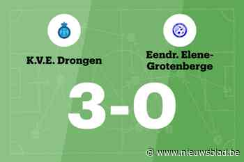 Drongen maakt einde aan slechte reeks door zege tegen Eendracht Elene-Grotenberge