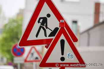 Einbahnstraßen-Regelung an der Bielefelder Straße in Hövelhof