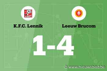 Ongeslagen reeks van Lennik tot een einde gebracht door Leeuw Brucom