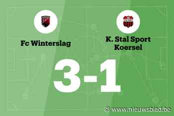 FC Winterslag verzekert de overwinning al in de eerste helft tegen Stal