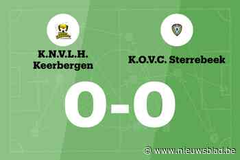 KNV Keerbergen en Sterrebeek komen niet tot scoren