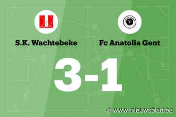 Ondanks achterstand bij rust wint SK Wachtebeke van Fc Anatolia Gent