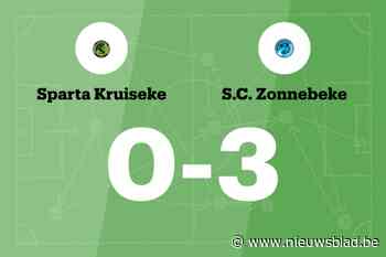 Sterke tweede helft genoeg voor SC Zonnebeke B tegen Sparta Kruiseke
