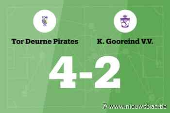 Spectaculaire ommekeer van TOR Deurne Pirates thuis tegen Gooreind