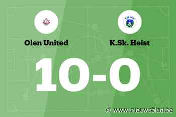 Olen United laat KSK Heist B kansloos