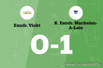 Eendracht Machelen-aan-de-Leie beëindigt reeks nederlagen met zege tegen Eendracht Vinkt