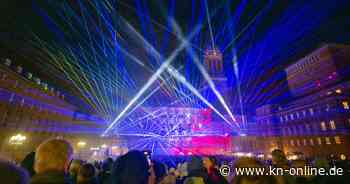 Lichtermeer 2024 in Kiel: Bilder von der Lichtershow in der Innenstadt