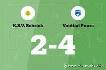 Puurs wint uit van Schriek, mede dankzij twee treffers De Backer