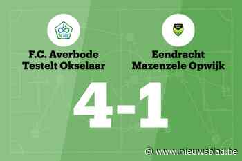 FC Averbode-Okselaar wint sensationeel duel tegen Mazenzele Opwijk