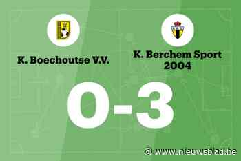 Goossens leidt Berchem Sport B naar zege tegen Boechoutse VV
