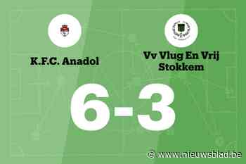 Stokkem kan zegereeks van Anadol niet stoppen