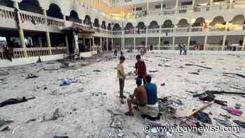 Palestinians say Israel struck a Gaza clinic during a polio campaign. The army denies it