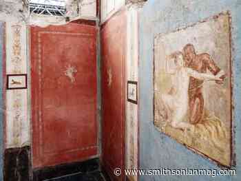 In Pompeii, A Little House Full of Well-Preserved Frescoes Is Unearthed