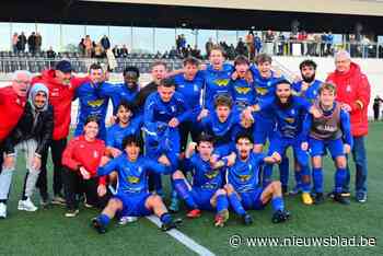 Maxime Pfaff trapt Bertem-Leefdaal met enige goal van de middag naar eerste periodetitel: “Bij de andere clubs is de druk groter, misschien heeft net dat ons wel geholpen”