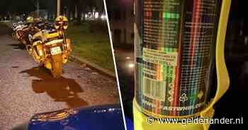 Lachgasballon aan de mond en mobiel in de hand: man is rijbewijs kwijt na ‘levensgevaarlijke’ rit